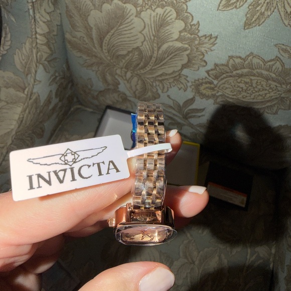 Petite Invicta Wildflower Series Rose Gold 23mm Women’s Watch - Picture 3 of 11